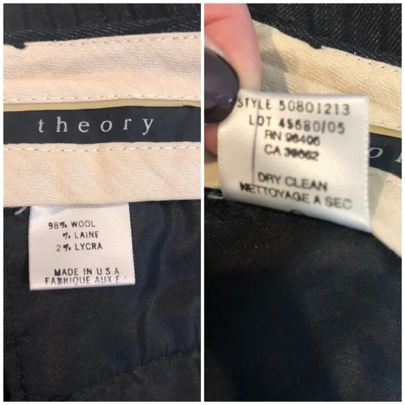 ⭐️Theory wool blend dress slacks - Picture 6 of 7